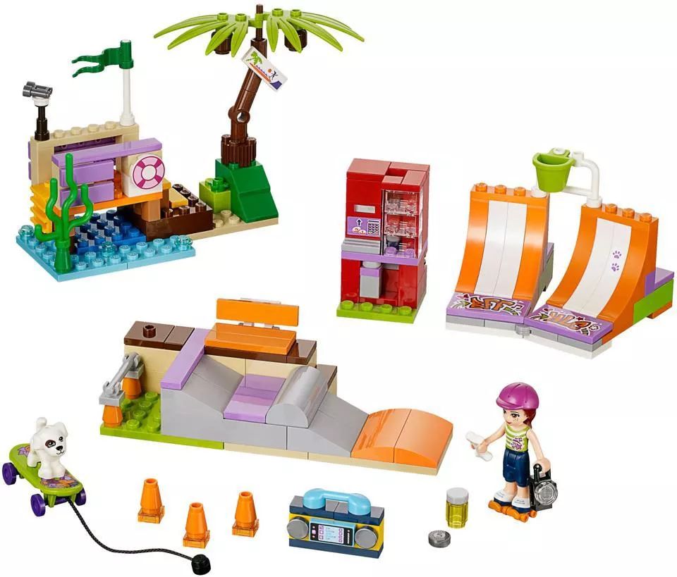 LEGO® 41099 Friends Heartlake Skate Park - Heartlake korcsolyapark - 3