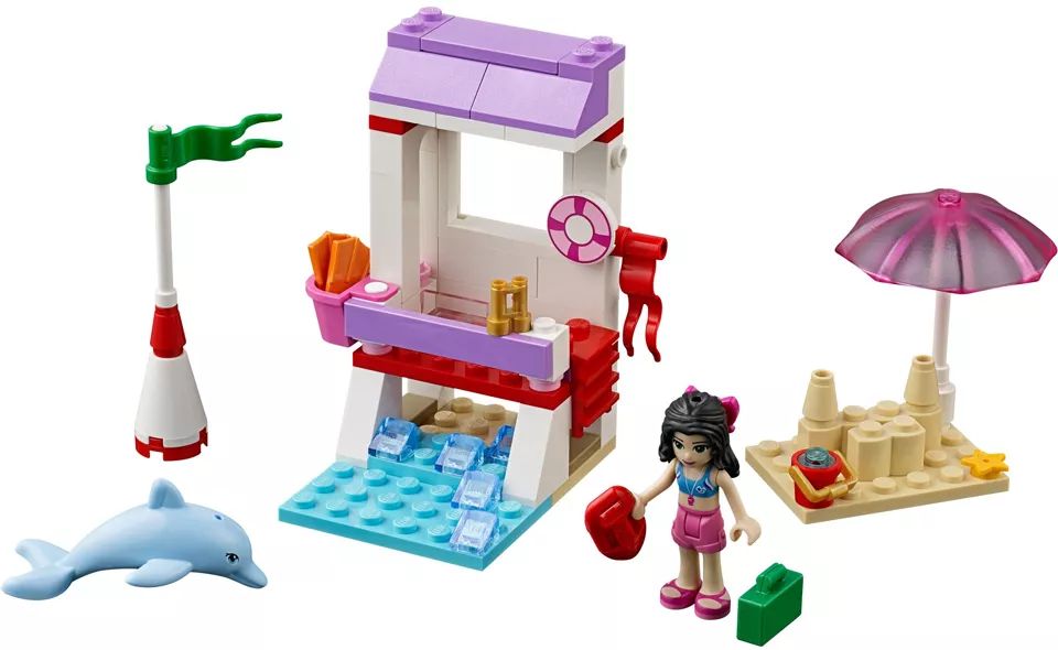 LEGO® 41028 Friends Emmas Lifeguard Post- Emma vizimentő figyelőhelye - 2