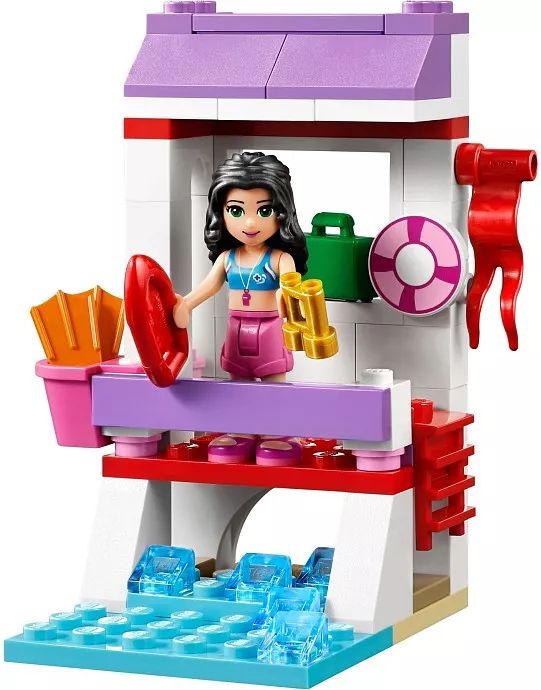 LEGO® 41028 Friends Emmas Lifeguard Post- Emma vizimentő figyelőhelye - 3