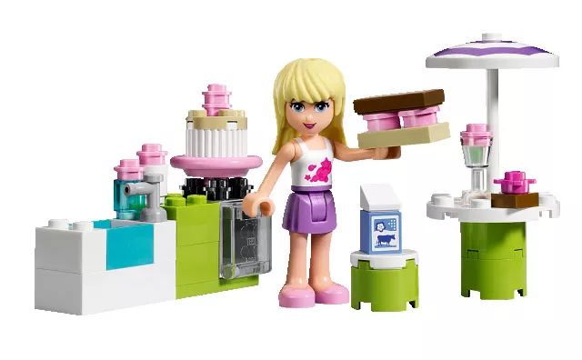 LEGO® 3930 Friends Stephanies Outdoor Bakery - Stephanie szabadtéri sütödéje - 2
