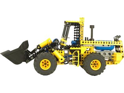 LEGO® 8459 Technic Pneumatic Front End Loader - Pneumatikus homlokrakodó - 4