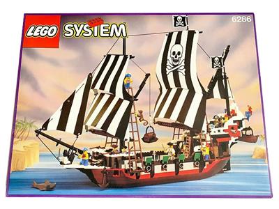 LEGO® 6286 Skull's Eye Schooner - Koponyaszem kétárbócos hajója