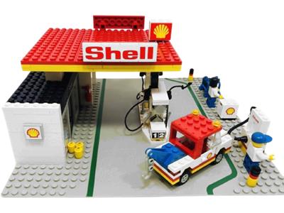 LEGO® 6378 Shell Service Station - Shell töltőállomás - 3