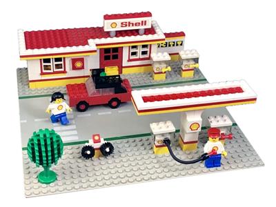 LEGO® 377-1 Shell Service Station - Shell benzinkút - 3