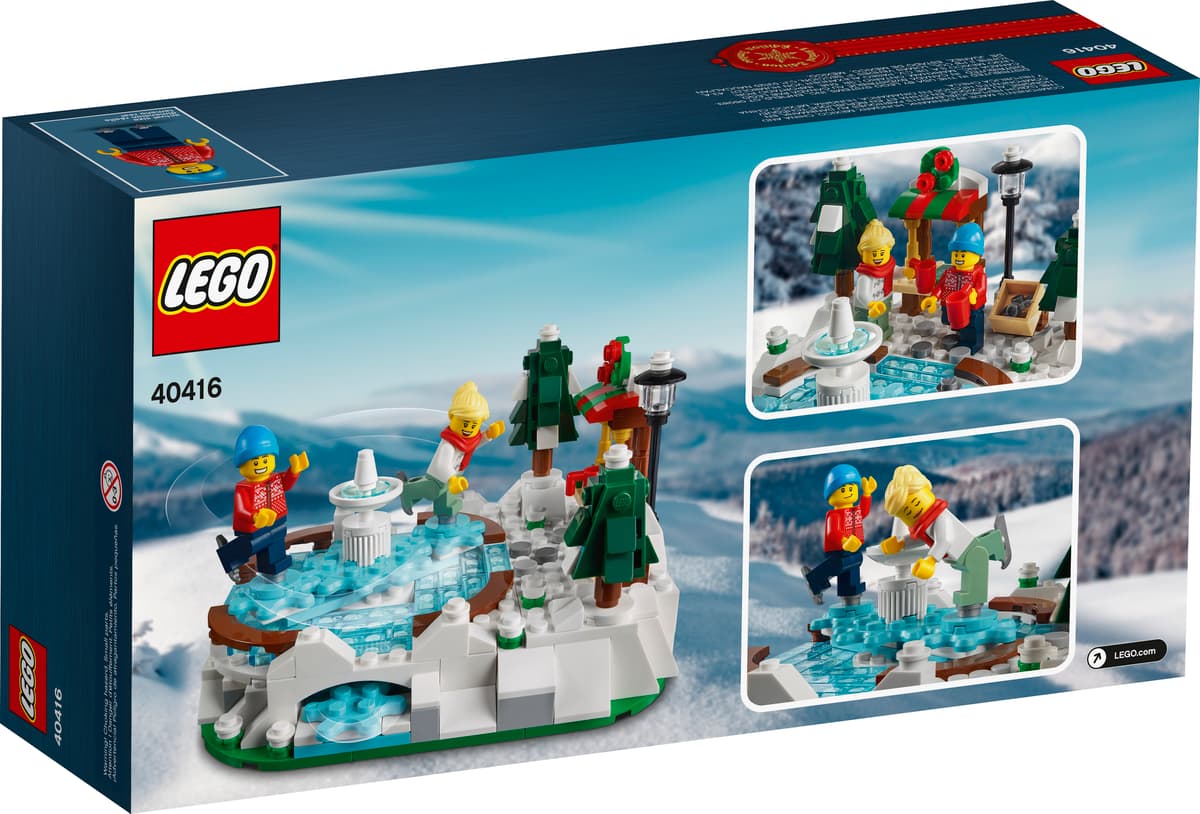 LEGO® 40416 Ice Skating Rink - Karácsonyi korcsolyapálya - 3