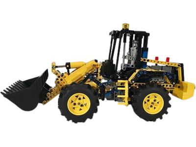 LEGO® 8439 Technic Front End Loader – Homlokrakodó munkagép - 4