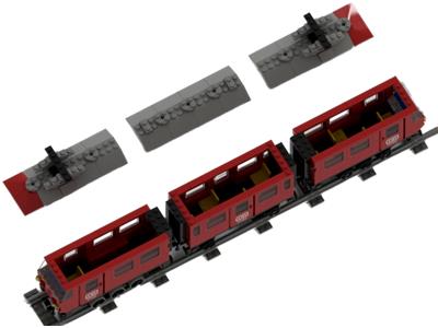 LEGO® 7725 Trains Electric Passenger Train – Elektromos személyszállító vonat - 4