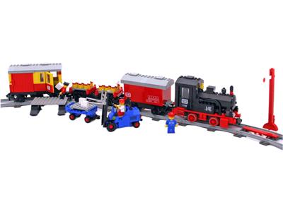 LEGO® 7727 Trains Freight Steam Train - Áruszállító gőzmozdony - 2