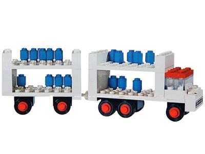 LEGO® 645-2 LEGOLAND Milk Float & Trailer – Tejeskocsi utánfutóval - 2