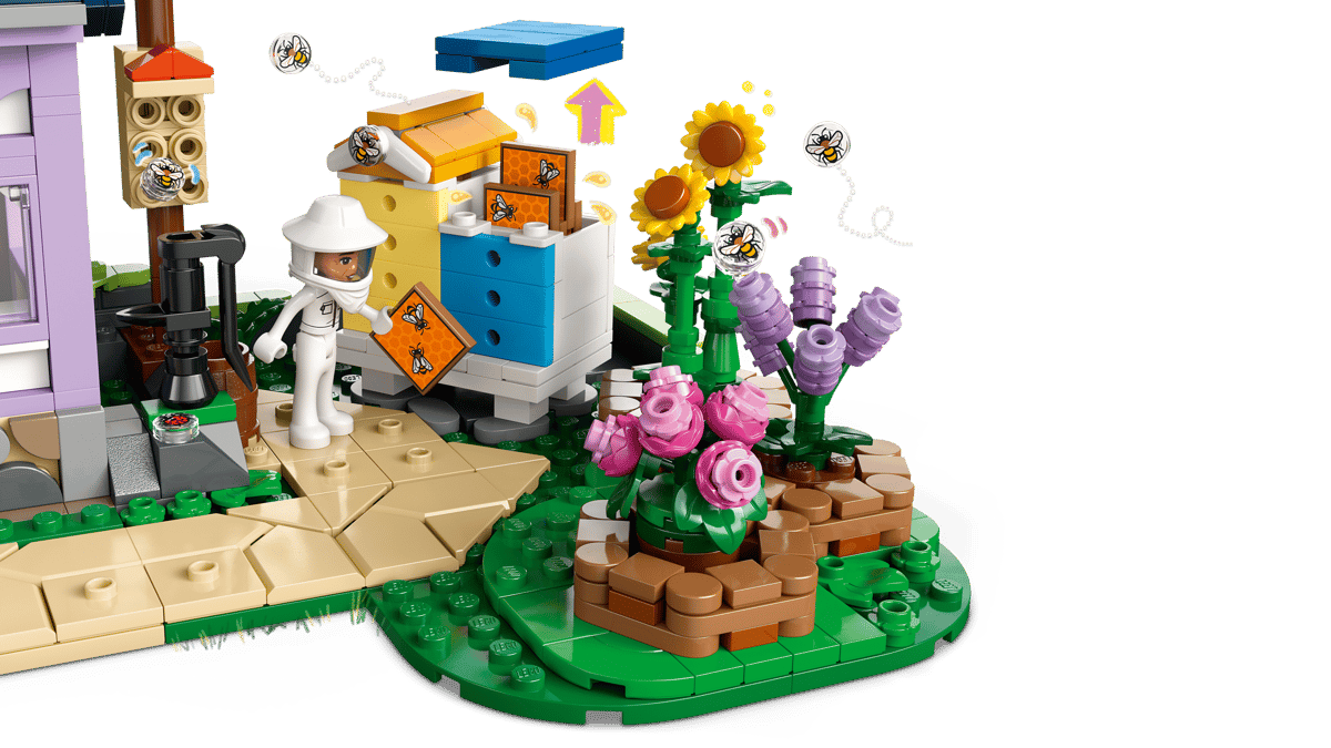 LEGO® 42669 Friends Beekeepers’ House and Flower Garden - Méhészek háza és virágoskert - 4