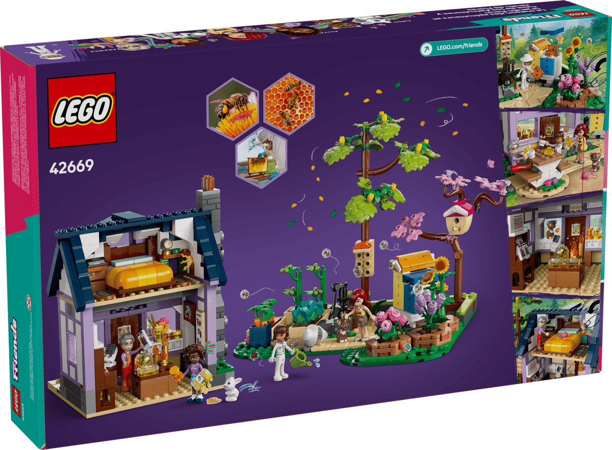 LEGO® 42669 Friends Beekeepers’ House and Flower Garden - Méhészek háza és virágoskert - 6
