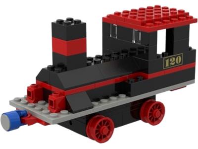 LEGO® 120-1 Complete Freight Train Set with Tipper Trucks - Komplett tehervonat-készlet billenőkocsival - 2