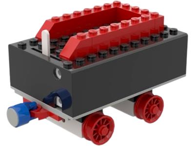 LEGO® 120-1 Complete Freight Train Set with Tipper Trucks - Komplett tehervonat-készlet billenőkocsival - 5