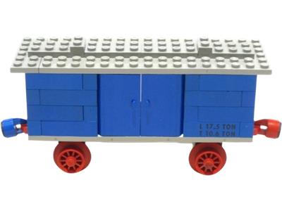 LEGO® 124 Trains Goods Wagon - Áruszállító kocsi - 2