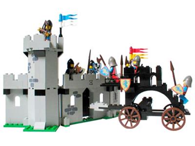 LEGO® 6062 Black Falcons Battering Ram – Ostromtorony és várfal szett - 2