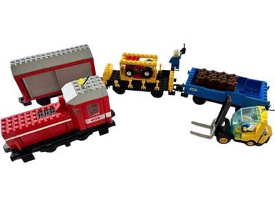 LEGO® 4563 Trains Load and Haul Railroad – Tehervonatos vasúti készlet - 8