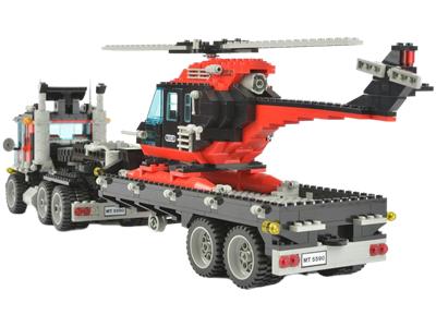 LEGO® 5590 Model Team Whirl and Wheel Super Truck – Helikopter-szállító kamion - 4