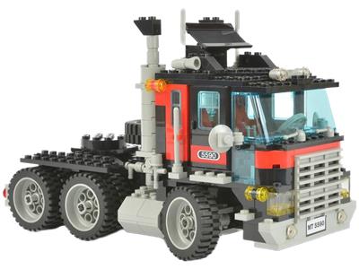 LEGO® 5590 Model Team Whirl and Wheel Super Truck – Helikopter-szállító kamion - 3