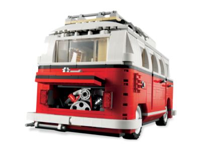 LEGO® 10220 Volkswagen T1 Camper Van - Volkswagen T1 lakóautó - 5