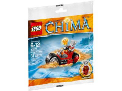 LEGO® 30265 Legends of Chima Worriz’ Fire Bike – Worriz tűzmotorja - polybag - 5
