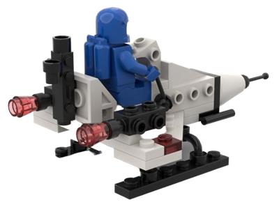 LEGO® 6820 Starfire I – Egyszemélyes űrsikló - 4