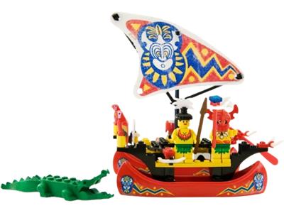LEGO® 6256 Pirates Islander Catamaran - Bennszülött katamarán - 6