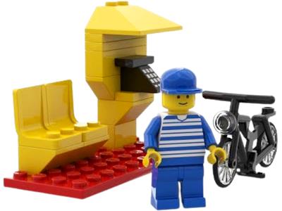 LEGO® 6613 System Telephone Booth - Telefofonfülke - 5