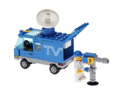 LEGO® 6661 TV Van / Mobile TV Studio - TV-közvetítő kocsi - 5