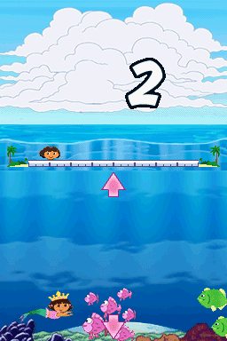Dora Saves the Mermaids - Nintendo DS - 2