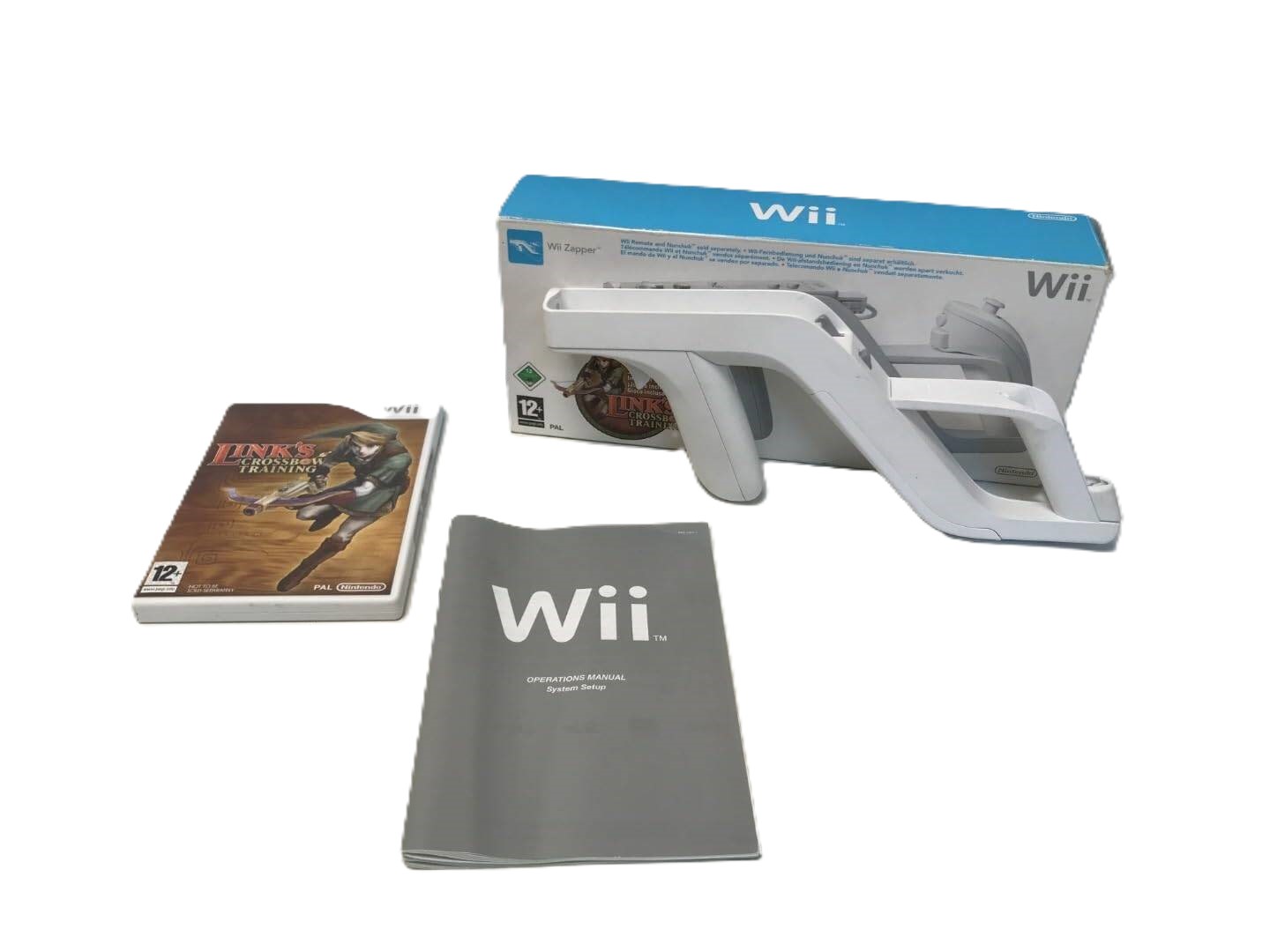 Wii Zapper + Link's Crossbow Training - Nintendo Wii /gyári dobozában/ - 3