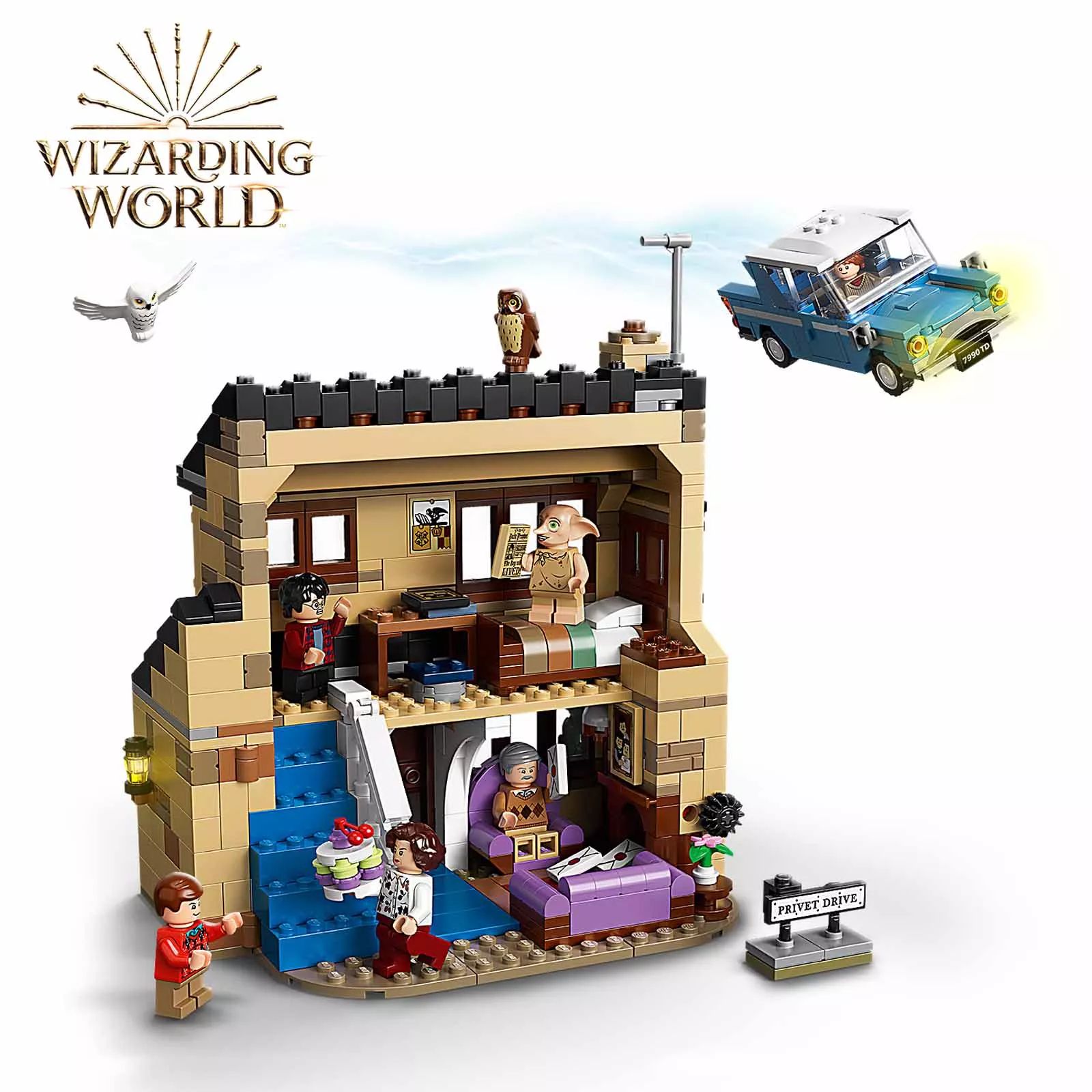 LEGO® 75968 Harry Potter™  Privet Drive 4. - 7