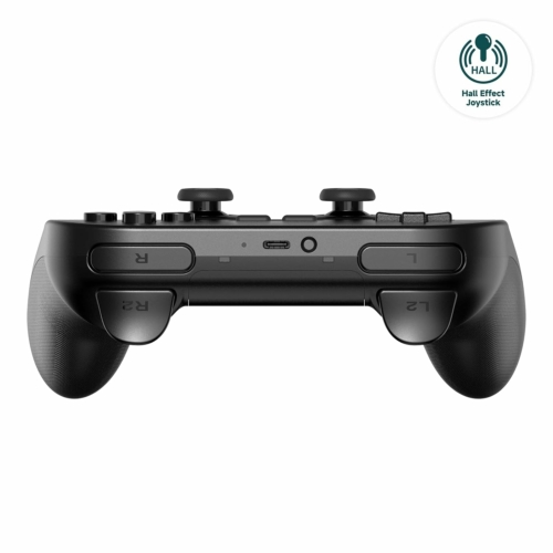 8BitDo Pro 2 Steam Bluetooth Hall-Effect Wireless vezeték nélküli kontroller RET00409 - fekete - 2