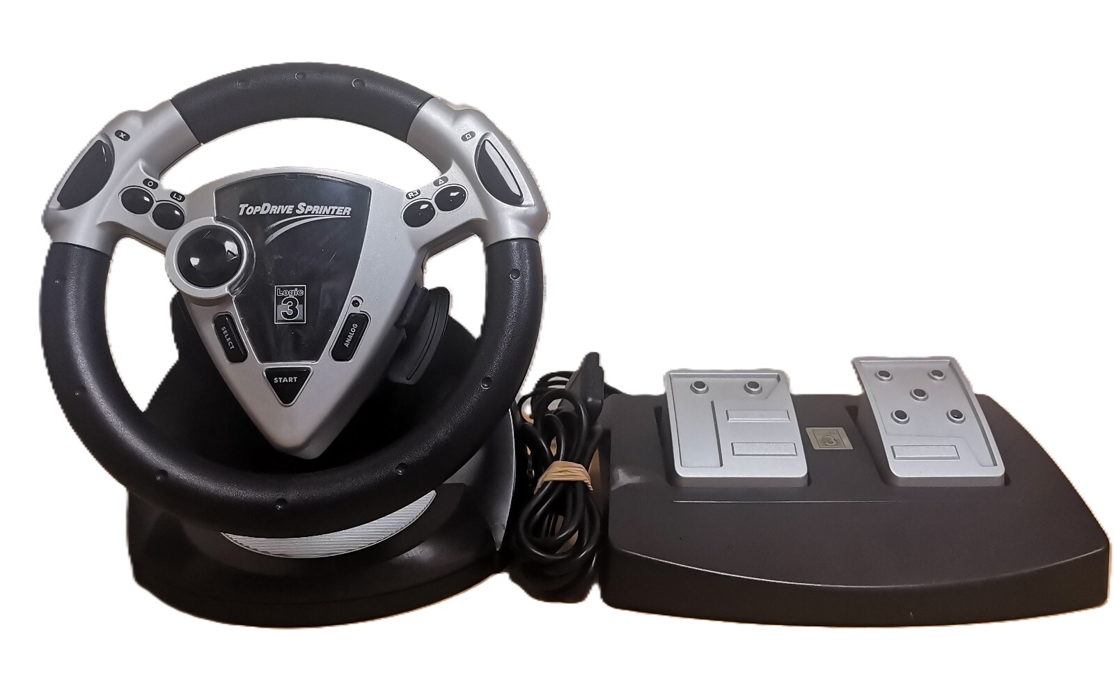 Logic3 Top Drive Sprinter Kormány-Váltó szett - PS1-PS2 /gyári dobozában/ - 2