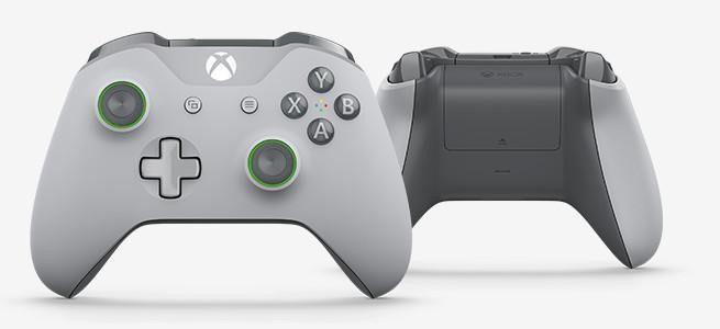 Xbox One Wireless kontroller szürke-zöld /gyári doboz nélkül/ - 2