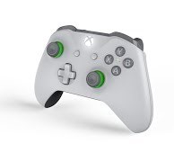 Xbox One Wireless kontroller szürke-zöld /gyári doboz nélkül/ - 3