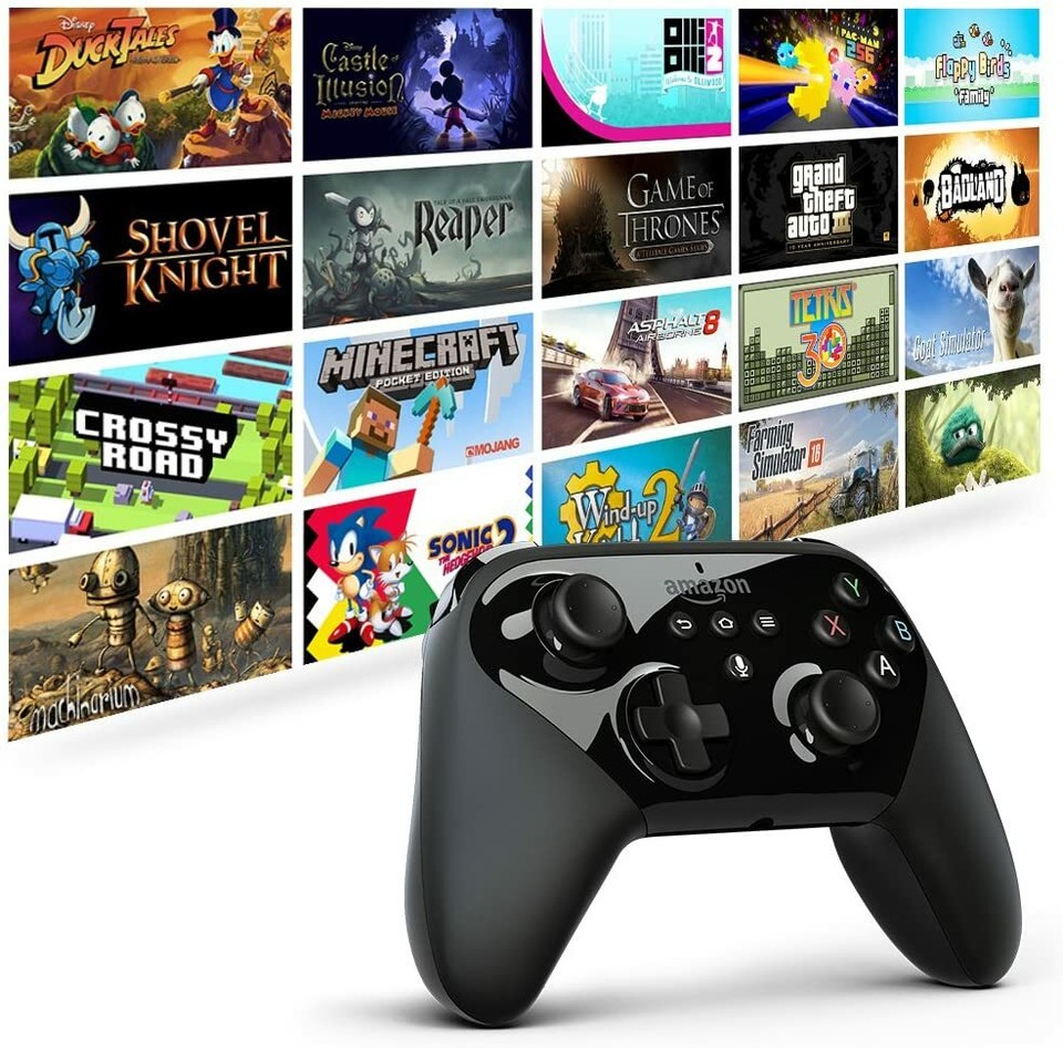 Amazon Fire TV Game kontroller - 2nd generation - Glossy /gyári doboz nélkül/ - 2