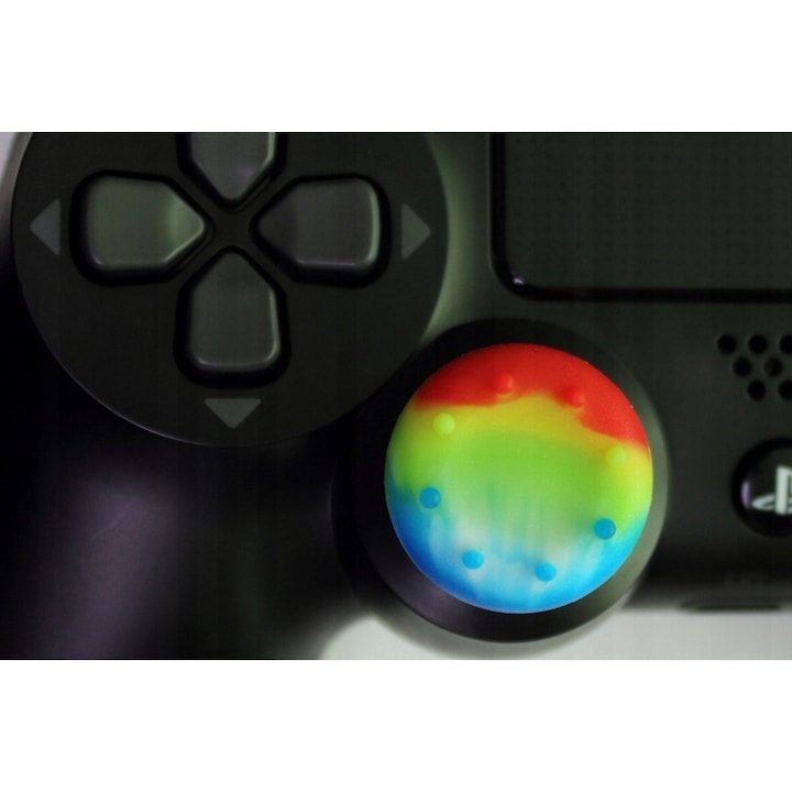 Analóg védő szett - PS4 - szivárvány - 2 db - 2