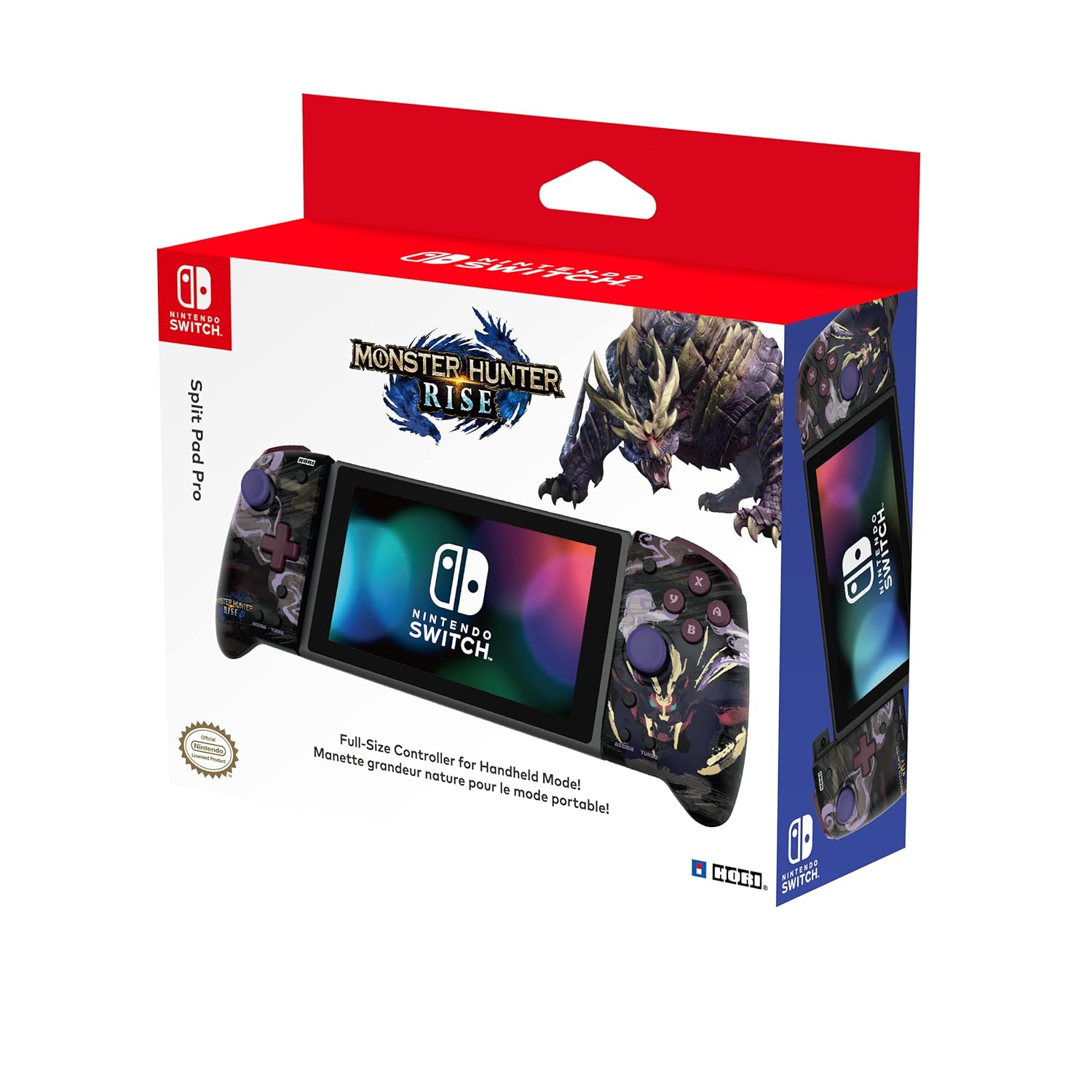 Hori Nintendo Switch Split Pad Pro - Monster Hunter Rise - Nintendo Switch /gyári doboz nélkül/ - 2