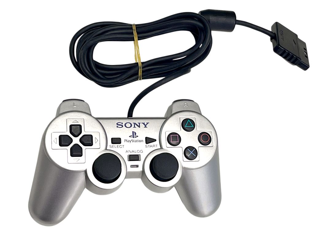 Sony PlayStation 2 PS2 Kontroller - ezüst - 3