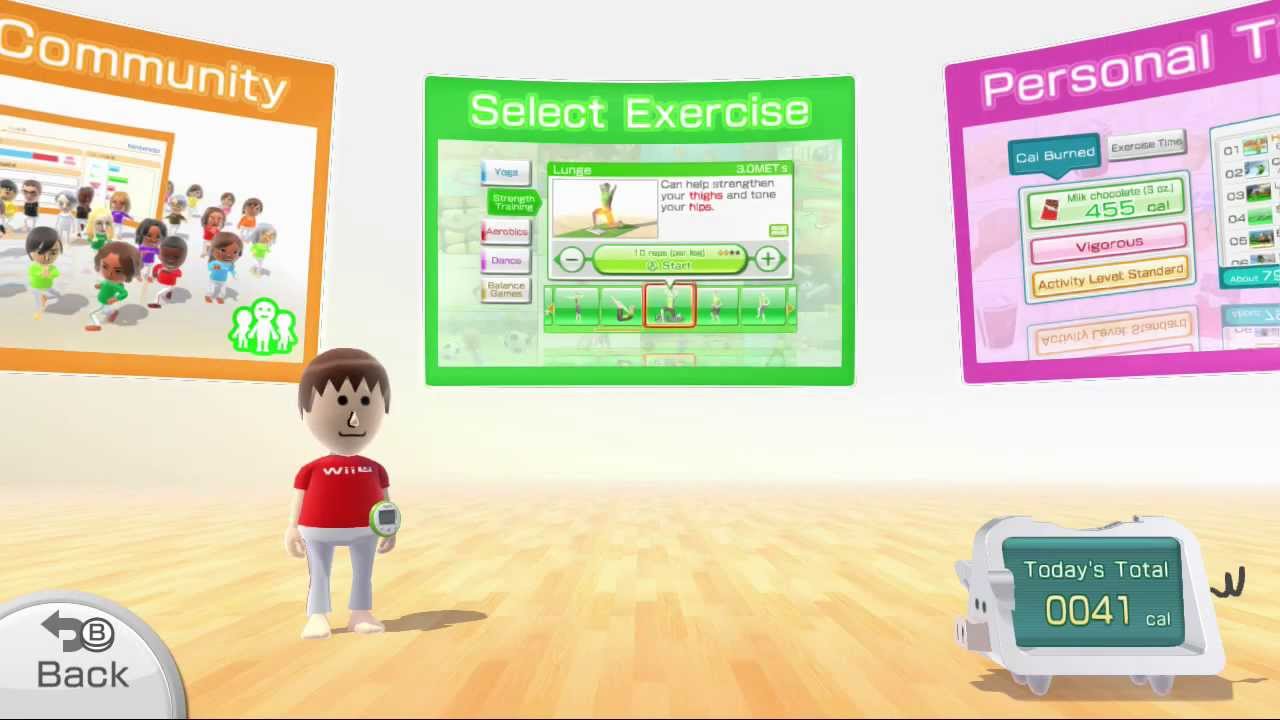 Wii Fit U + Wii Balance Board /gyári dobozában/ - 5