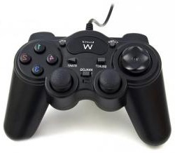Ewent - EW 3170 Double Shock Joypad - PC /vezetékes/ - 2