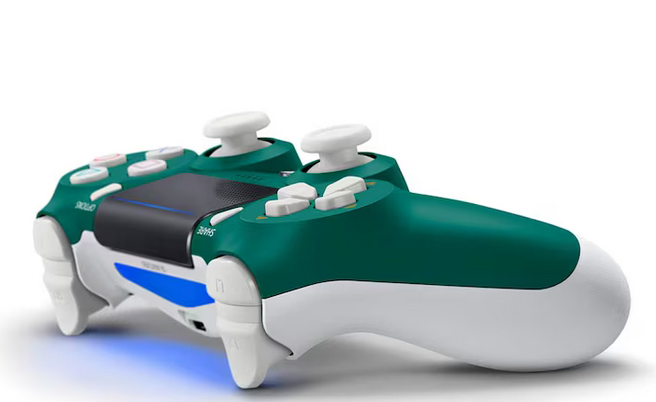 PlayStation 4 (PS4) gamepad wireless (vezeték nélküli) kontroller - alpesi zöld /gyári doboz nélkül/ - 2