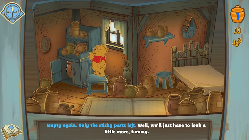 Disney Winnie the Pooh Micimackó Interaktív Mesekönyv - PC - 3