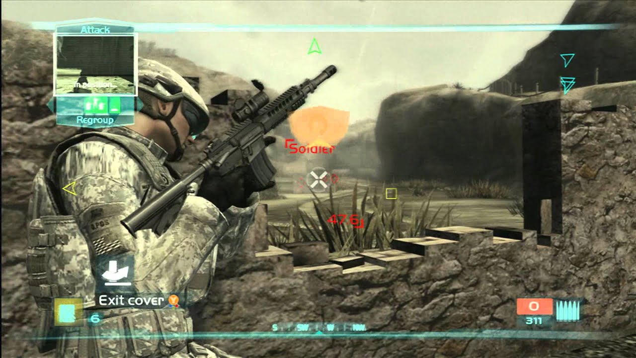 Tom Clancys Ghost Recon Advanced Warfighter 2 - PS3 - 3