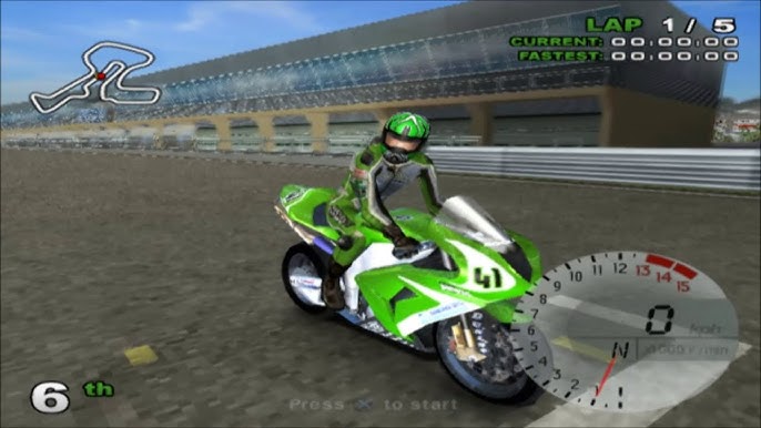 Hawk Kawasaki Racing - PS2 | borító és kézikönyv nélkül - 3