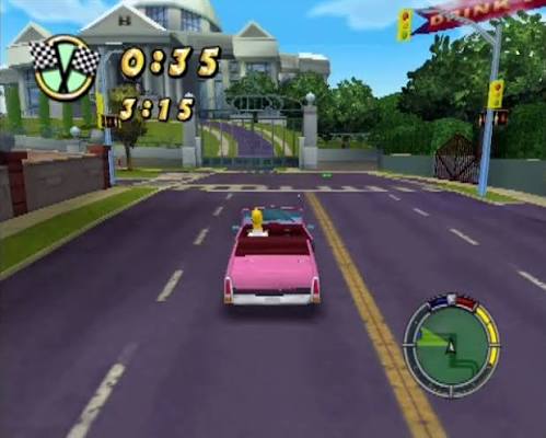 The Simpsons Hit and Run Platinum - PS2 - 2