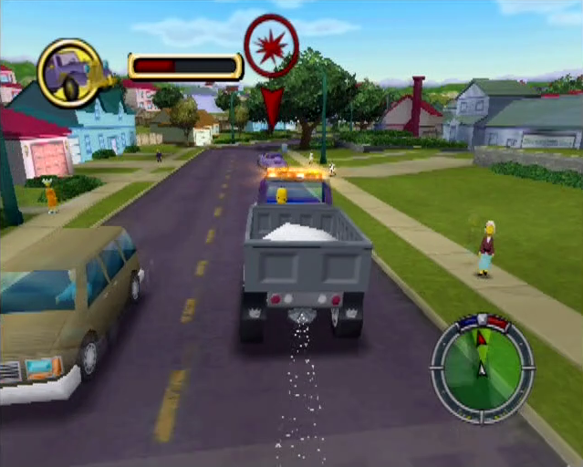 The Simpsons Hit and Run Platinum - PS2 - 3