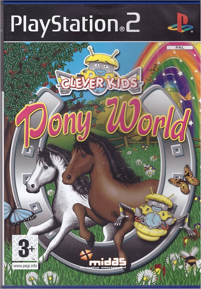 Clever Kids Pony World - PS2 - 2
