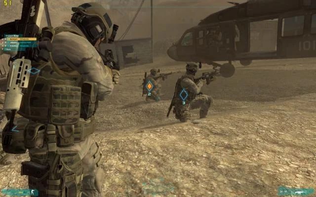 Tom Clancys Ghost Recon Advanced Warfighter - PS2 - 3