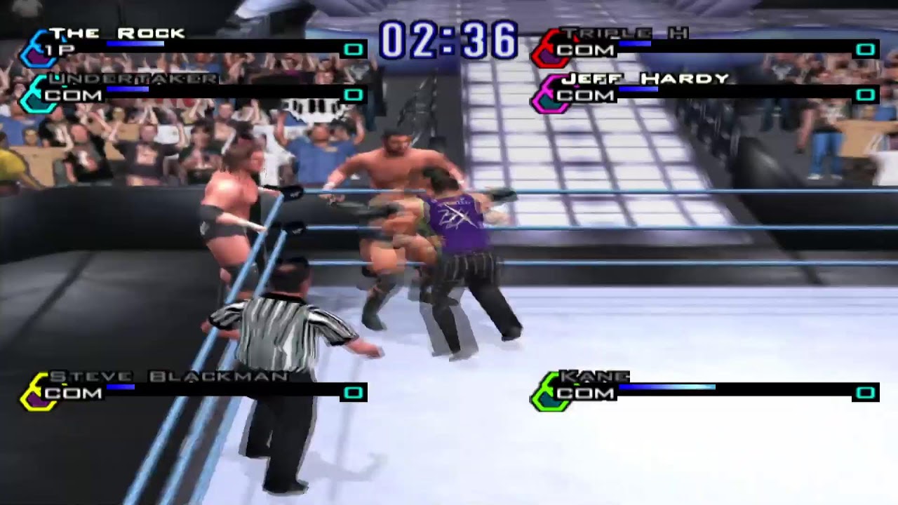 WWF Smackdown Just bring it - PS2 - 3